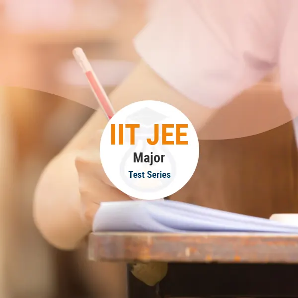 IIT JEE Major Test Series online test series cover